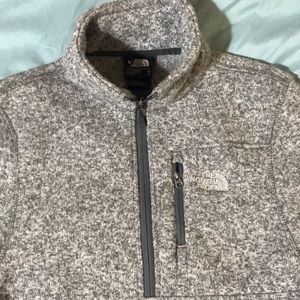 Like new Grey North Face quarter zip jacket